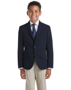 JOE Joseph Abboud Boys Navy Blazer
