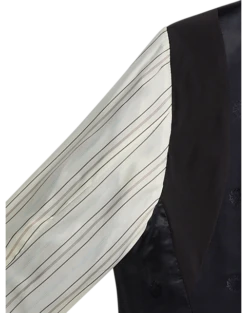 Lauren By Ralph Lauren Classic Fit Sport Coat, Navy Windowpane -Elite Suit Shop MW40 15L8 01 LAUREN BY RALPH LAUREN NAVY WINDOWPANE ALT3