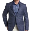 Joseph Abboud Modern Fit Sport Coat, Blue Plaid