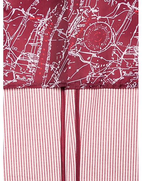 Nautica Modern Fit Sport Coat, Blue Seersucker 4 Nautica Modern Fit Sport Coat, Blue Seersucker - Image 4