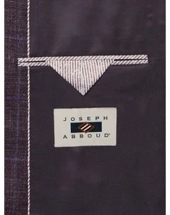Joseph Abboud Slim Fit Sport Coat, Berry Plaid -Elite Suit Shop MW40 15TP 07 JOSEPH ABBOUD BERRY PLAID ALT2