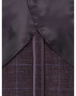 Joseph Abboud Slim Fit Sport Coat, Berry Plaid -Elite Suit Shop MW40 15TP 07 JOSEPH ABBOUD BERRY PLAID ALT3