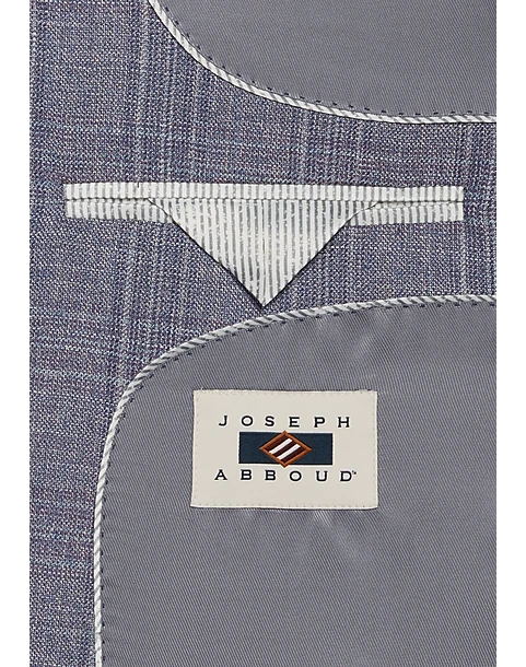 Joseph Abboud Modern Fit Sport Coat, Lavender Plaid 3 Joseph Abboud Modern Fit Sport Coat, Lavender Plaid - Image 3