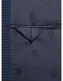 Lauren By Ralph Lauren Classic Fit Sport Coat, Blue Gingham -Elite Suit Shop MW40 15WZ 82 LAUREN BY RALPH LAUREN BLUE GINGHAM ALT2