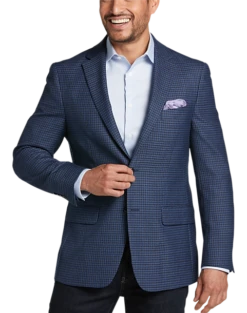 Lauren By Ralph Lauren Classic Fit Sport Coat, Blue Gingham