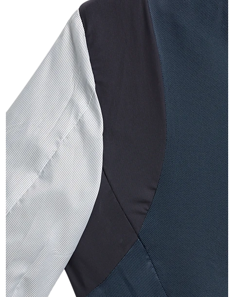 Awearness Kenneth Cole Modern Fit Sport Coat, Navy Check 4 Awearness Kenneth Cole Modern Fit Sport Coat, Navy Check - Image 4