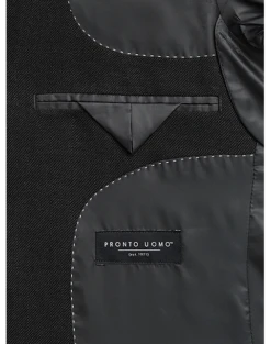 Pronto Uomo Modern Fit Sport Coat, Burgundy -Elite Suit Shop MW40 15YY 02 PRONTO UOMO BLACK ALT2 1