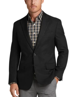 Pronto Uomo Modern Fit Sport Coat, Black