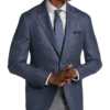 Joseph Abboud Modern Fit Textured Sport Coat, Blue
