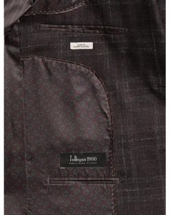 Joseph Abboud Slim Fit Sport Coat, Burgundy Plaid -Elite Suit Shop MW40 165C 60 JOSEPH ABBOUD BURGUNDY PLAID ALT6