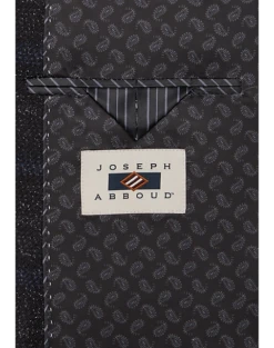 Joseph Abboud Slim Fit Sport Coat, Charcoal Windowpane Plaid -Elite Suit Shop MW40 165W 66 JOSEPH ABBOUD CHARCOAL WINDOWPANE ALT2