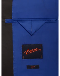 Egara Slim Fit Peak Lapel Dinner Jacket, Blue -Elite Suit Shop MW40 168W 14 EGARA BLUE ALT2