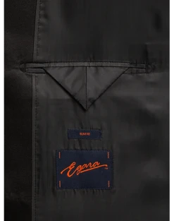 Egara Slim Fit Peak Lapel Double Breasted Dinner Jacket, Navy Tic 5 Egara Slim Fit Peak Lapel Double Breasted Dinner Jacket, Navy Tic -Elite Suit Shop MW40 16D9 71 EGARA NAVY TIC ALT2