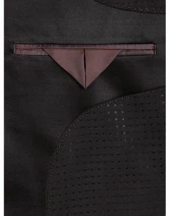 Egara Slim Fit Dinner Jacket, Maroon Floral 5 Egara Slim Fit Dinner Jacket, Maroon Floral -Elite Suit Shop MW40 16FW 11 EGARA RED FLORAL ALT2