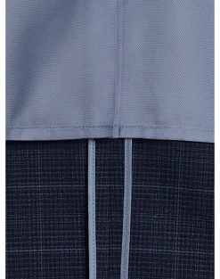 Awearness Kenneth Cole Modern Fit Sport Coat, Navy Plaid -Elite Suit Shop MW40 16GF 61 AWEARNESS KENNETH COLE NAVY PLAID ALT5