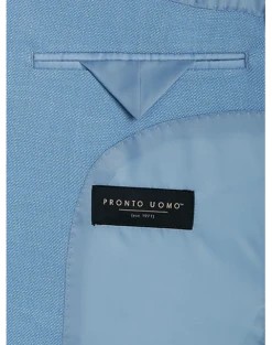 Pronto Uomo Modern Fit Sport Coat Light Blue 6 Pronto Uomo Modern Fit Sport Coat Light Blue -Elite Suit Shop MW40 16JA 15 PRONTO UOMO LIGHT BLUE ALT2