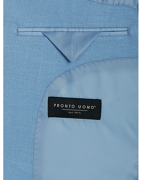 Pronto Uomo Modern Fit Sport Coat Light Blue 3 Pronto Uomo Modern Fit Sport Coat Light Blue - Image 3