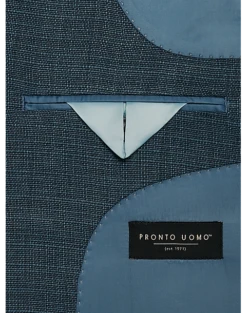 Pronto Uomo Modern Fit Notch Lapel Sport Coat, Teal 6 Pronto Uomo Modern Fit Notch Lapel Sport Coat, Teal -Elite Suit Shop MW40 16JD 90 PRONTO UOMO TEAL ALT2
