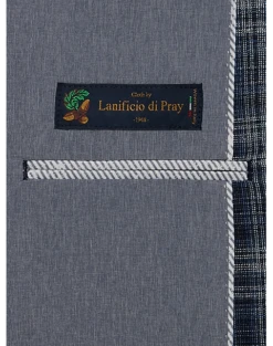 Joseph Abboud Modern Fit Notch Lapel Sport Coat, Blue Plaid -Elite Suit Shop MW40 16JV 67 JOSEPH ABBOUD BLUE PLAID ALT6