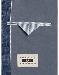 Joseph Abboud Modern Fit Notch Lapel Sport Coat, Blue Tic 7 Joseph Abboud Modern Fit Notch Lapel Sport Coat, Blue Tic -Elite Suit Shop MW40 16K1 70 JOSEPH ABBOUD BLUE TIC ALT2