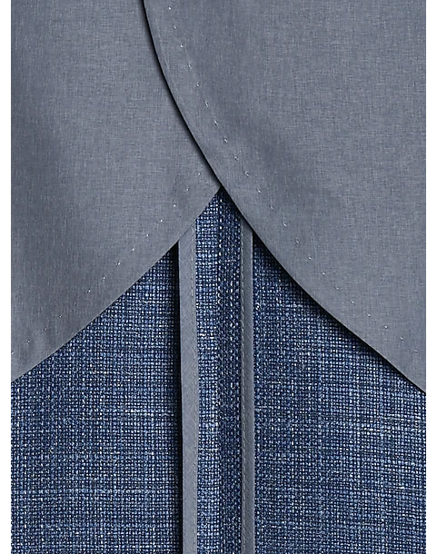 Joseph Abboud Modern Fit Notch Lapel Sport Coat, Blue Tic 5 Joseph Abboud Modern Fit Notch Lapel Sport Coat, Blue Tic - Image 5