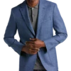 Joseph Abboud Modern Fit Notch Lapel Sport Coat, Blue Tic