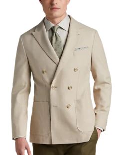 JOE Joseph Abboud Slim Fit Peak Lapel Sport Coat, Blue Tic