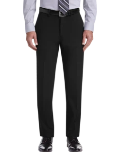 Haggar Premium 4-Way Stretch Dress Pants, Postman Blue