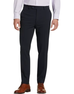 Calvin Klein Jayden Skinny Fit Stretch Dress Pant, Navy