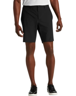 Awearness Kenneth Cole Modern Fit Shorts, Black