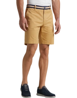 Con.Struct Slim Fit Shorts, Tan