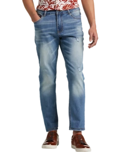 Paisley & Gray Slim Fit Jeans, Destroyed Denim