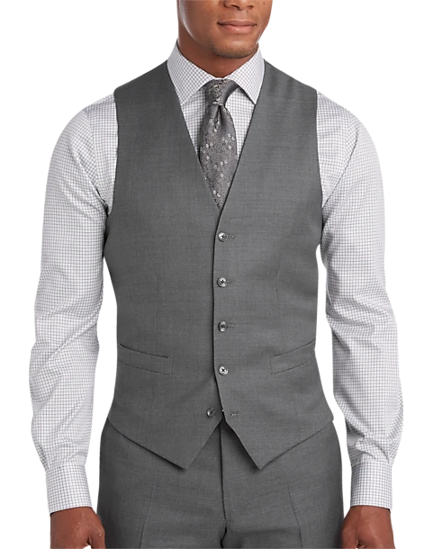 Joseph Abboud Navy Modern Fit Suit Separates Vest
