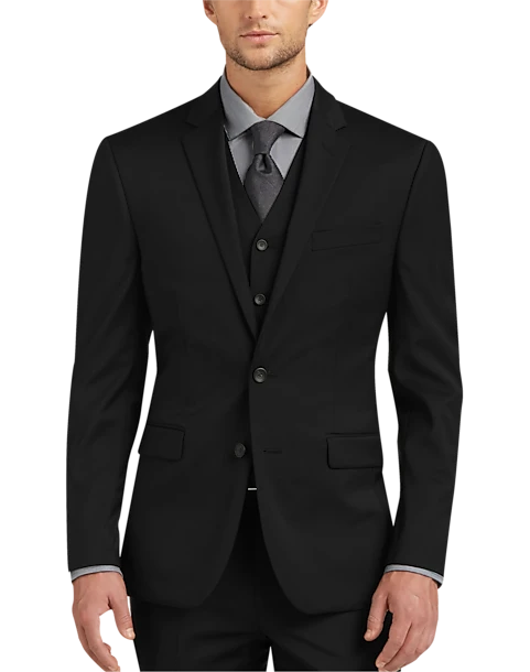 Awearness Kenneth Cole AWEAR-TECH Slim Fit Suit, Charcoal 3 Awearness Kenneth Cole AWEAR-TECH Slim Fit Suit, Charcoal - Image 3