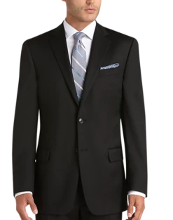 Joseph Abboud Modern Fit Suit -Elite Suit Shop MW40 344M 02 JOSEPH ABBOUD HERITAGE BLACK SOLID ALT3