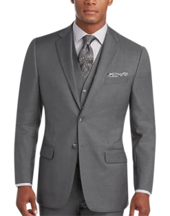 Joseph Abboud Modern Fit Suit, Gray 7 Joseph Abboud Modern Fit Suit, Gray -Elite Suit Shop MW40 350M 04 JOSEPH ABBOUD HERITAGE GRAY SOLID ALT4 1