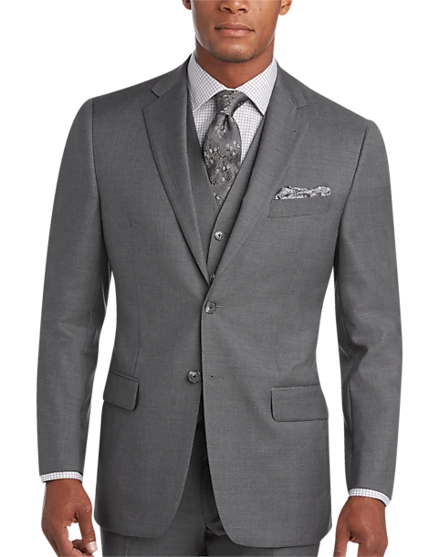 Joseph Abboud Modern Fit Suit, Gray 4 Joseph Abboud Modern Fit Suit, Gray - Image 4