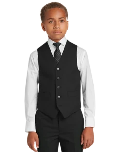 Joseph Abboud Boys Suit Separates Vest, Navy