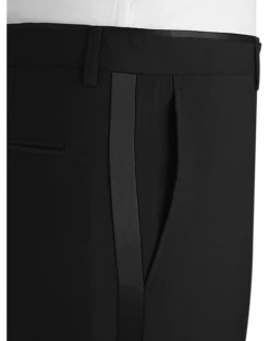 Paisley & Gray Slim Fit Tuxedo Separates Pants, Black 5 Paisley & Gray Slim Fit Tuxedo Separates Pants, Black -Elite Suit Shop MW40 38YX 10 PAISLEY GRAY BLACK ALT6