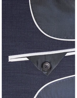 Awearness Kenneth Cole Executive Fit Suit Separates Coat, Gray Herringbone -Elite Suit Shop MW40 3G2J 14 AWEARNESS KENNETH COLE BLUE POSTMAN ALT3