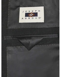 Joseph Abboud Charcoal Tic Slim Fit Suit Separates Coat 7 Joseph Abboud Charcoal Tic Slim Fit Suit Separates Coat -Elite Suit Shop MW40 3U2D 75 JOSEPH ABBOUD CHARCOAL TIC ALT3