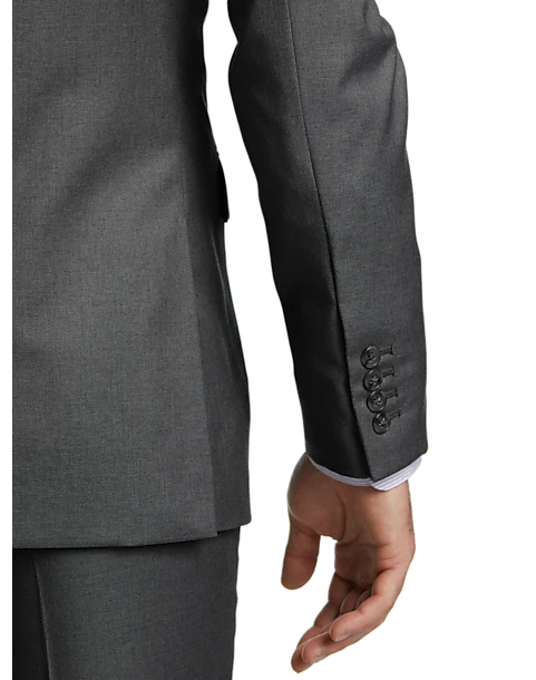 JOE Joseph Abboud Charcoal Gray Slim Fit Suit 2 JOE Joseph Abboud Charcoal Gray Slim Fit Suit - Image 2