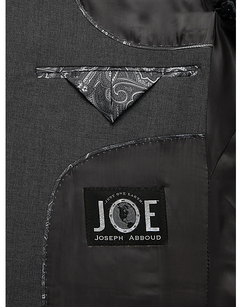 JOE Joseph Abboud Charcoal Gray Slim Fit Suit 4 JOE Joseph Abboud Charcoal Gray Slim Fit Suit - Image 4