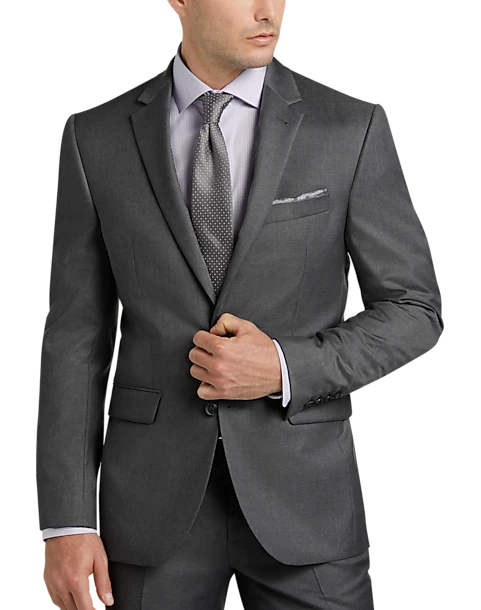 JOE Joseph Abboud Charcoal Gray Slim Fit Suit 1 JOE Joseph Abboud Charcoal Gray Slim Fit Suit