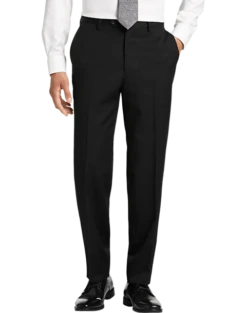 Pronto Uomo Platinum Modern Fit Suit Separates Slacks, Black