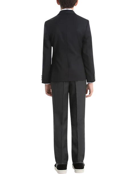 Lauren By Ralph Lauren Boys (Size 8-20) Coat, Blue Sharkskin 2 Lauren By Ralph Lauren Boys (Size 8-20) Coat, Blue Sharkskin - Image 2