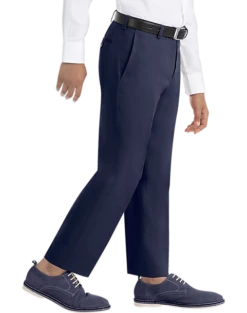 Lauren By Ralph Lauren Boys (Sizes 8-20) Suit Separates Pants, Navy 5 Lauren By Ralph Lauren Boys (Sizes 8-20) Suit Separates Pants, Navy -Elite Suit Shop MW40 3VFR 01 LAUREN BY RALPH LAUREN NAVY SOLID ALT2 1