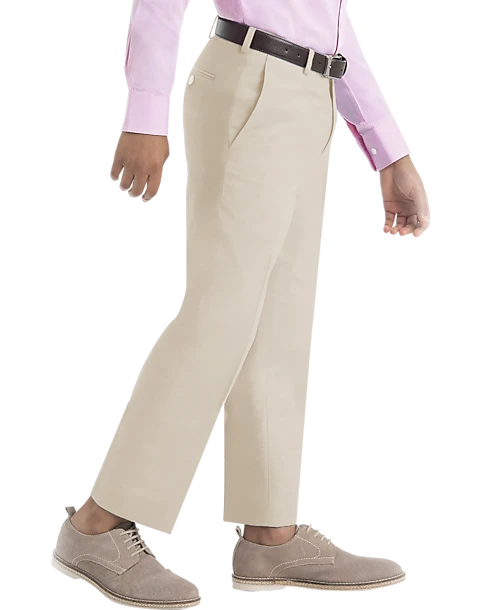 Lauren By Ralph Lauren Boys (Sizes 4-7) Suit Separates Pants, Tan 2 Lauren By Ralph Lauren Boys (Sizes 4-7) Suit Separates Pants, Tan - Image 2