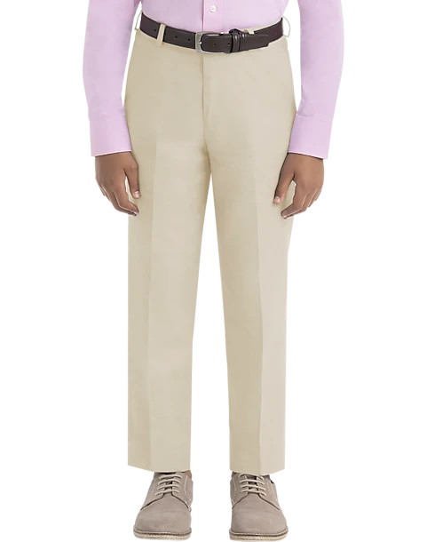 Lauren By Ralph Lauren Boys (Sizes 4-7) Suit Separates Pants, Tan 1 Lauren By Ralph Lauren Boys (Sizes 4-7) Suit Separates Pants, Tan