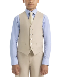 Lauren By Ralph Lauren Boys (Sizes 4-7) Suit Separates Vest, Tan